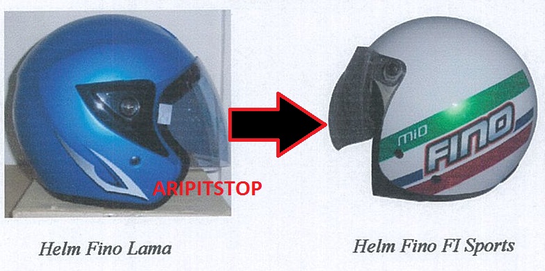 modifikasi helm mio  paling bagus