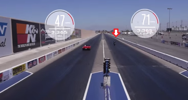 Ducati Diavel vs 2014 Chevy Corvette  (3)