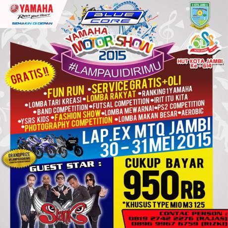 yamaha motor show jambi